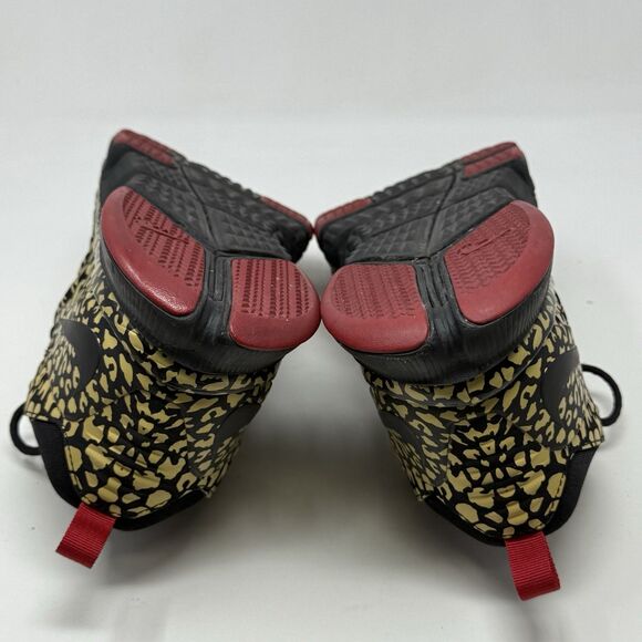 Nike Free Trainer 7.0 Unleash Speed Sneakers Mens 11 Gold Black Cheetah Mid Top - Picture 16 of 16